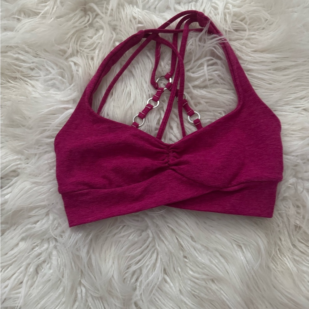 Bombshell Sportswear Pink Sports Bra & Shorts (SET)